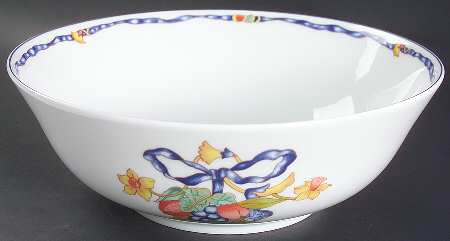 Borghese 10" Large Salad Serving Bowl by Bernardaud
