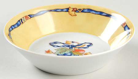 Borghese Fruit/Dessert (Sauce) Bowl by Bernardaud