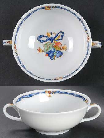 Borghese Flat Cream Soup Bowl