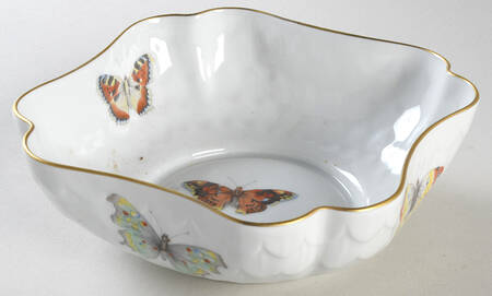 Butterfly (Smooth) 6" Square Bowl