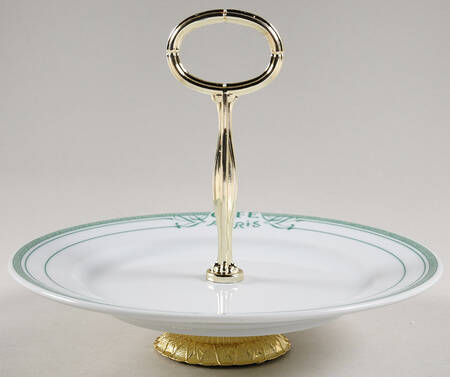 Cafe Paris Green 6" - 7" Tidbit (from Salad Plate) HC