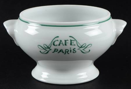 Cafe Paris Green Individual Soup No Lid