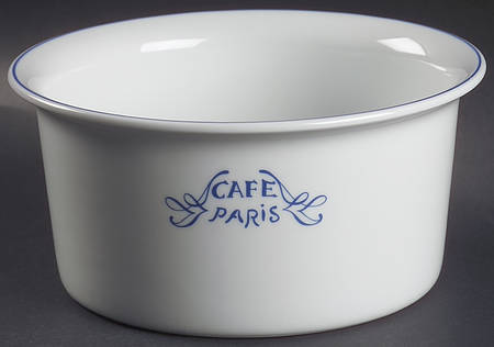 Cafe Paris Blue 8" Souffle