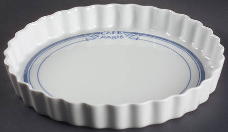 Cafe Paris Blue 12" Quiche