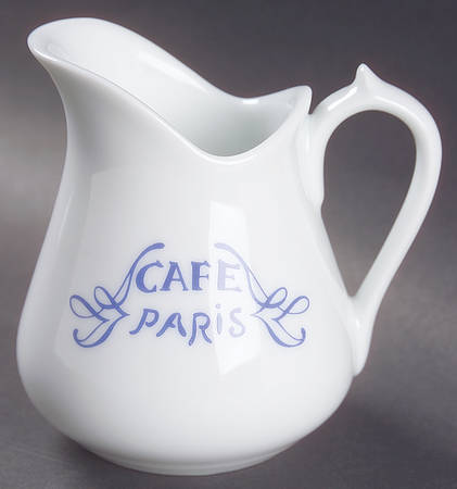 Cafe Paris Blue Creamer