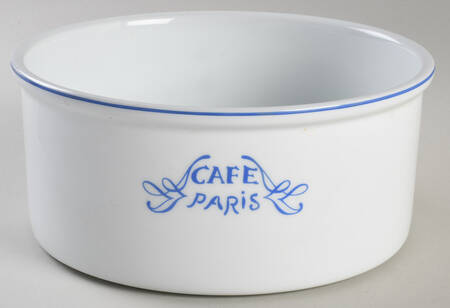 Cafe Paris Blue 8" Souffle