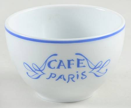 Cafe Paris Blue Open Sugar Bowl