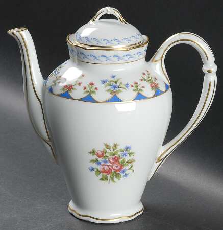 Chateaubriand Blue Small Coffee Pot & Lid