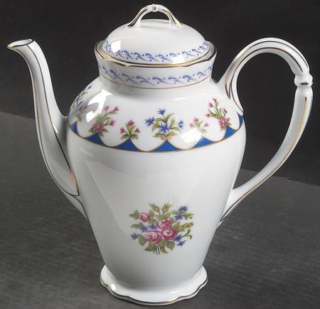 Chateaubriand Blue Coffee Pot & Lid