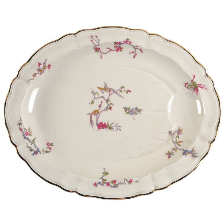 Chantilly 17" Oval Serving Platter