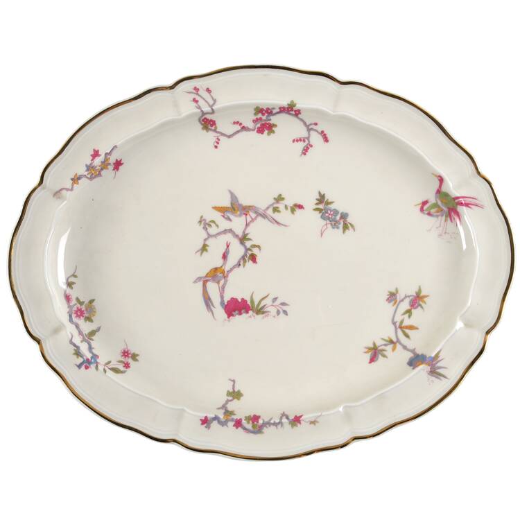 Chantilly 15" Oval Serving Platter