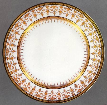 Chenonceaux Gold Dinner Plate
