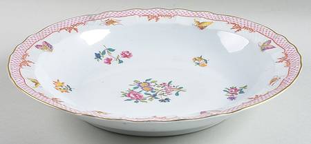 Compagnie Des Indes Red Large Deep Dish