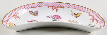 Compagnie Des Indes Red Crescent Salad Plate