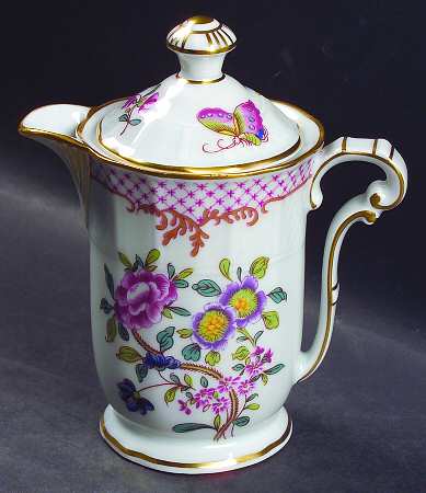 Compagnie Des Indes Red Creamer & Lid