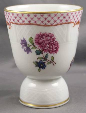 Compagnie Des Indes Red Double Egg Cup