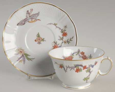 Conde Footed Cup & Saucer Set
