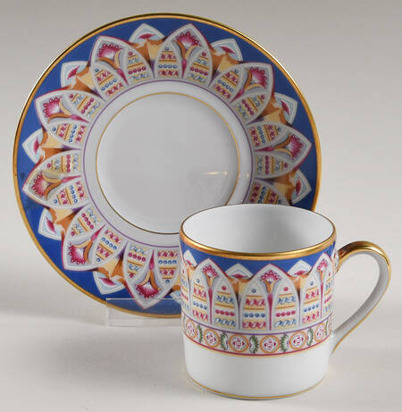 Consulat Flat Demitasse Cup & Saucer Set