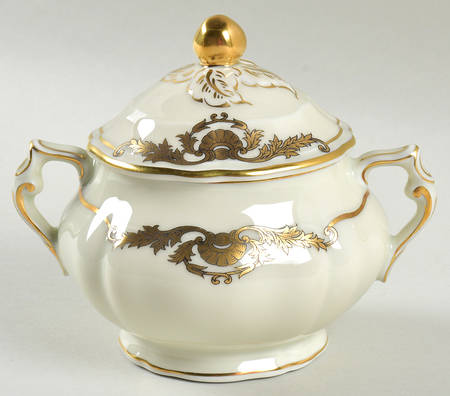 Coquille Mini Sugar Bowl & Lid