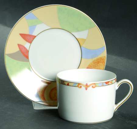 Corcovado Flat Cup & Saucer Set