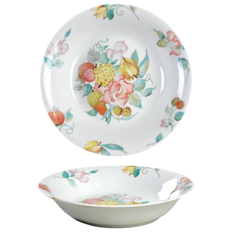 Desirade 9" Round Vegetable Bowl by Bernardaud