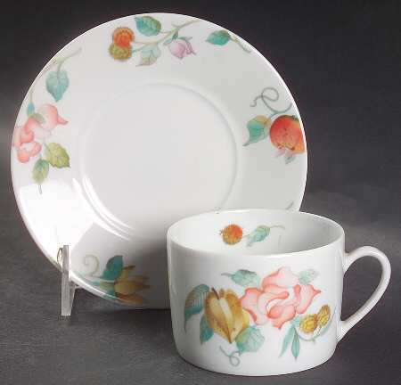 Desirade Flat Cup & Saucer Set