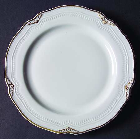 Dupleix Gold Salad Plate
