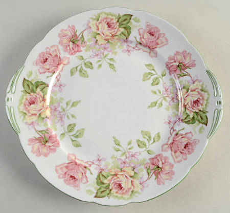Eugenie De Montijo Handled Cake Plate