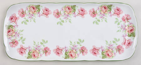 Eugenie De Montijo Oblong Cake Plate