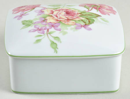 Eugenie De Montijo Square Box with Lid