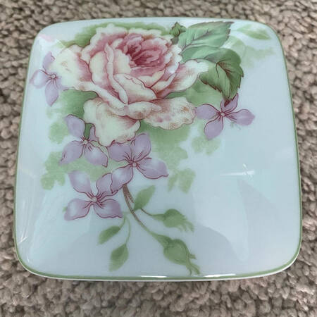 Eugenie De Montijo Square Ashtray