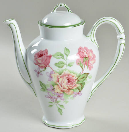 Eugenie De Montijo Small Coffee Pot & Lid by Bernardaud