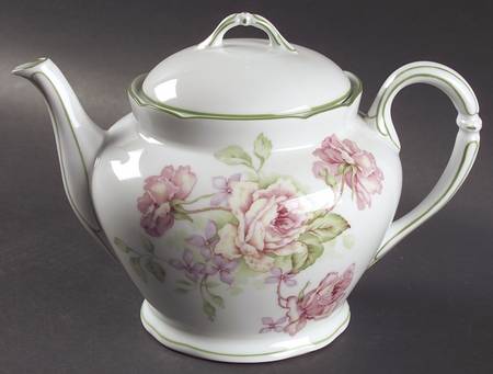 Eugenie De Montijo Teapot & Lid by Bernardaud