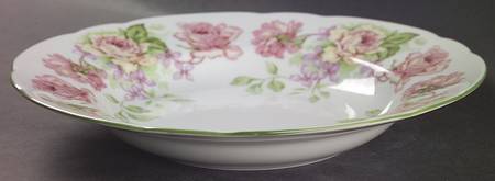 Eugenie De Montijo Large Rim Soup Bowl by Bernardaud