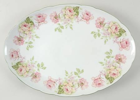 Eugenie De Montijo 15" Oval Serving Platter