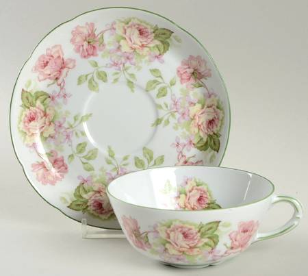 Eugenie De Montijo Flat Cup & Saucer Set