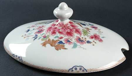 Famille Rose Lid for Oval Tureen