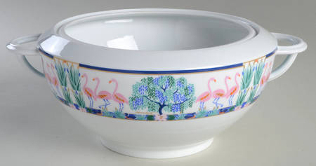 Flamants Roses Tureen No Lid