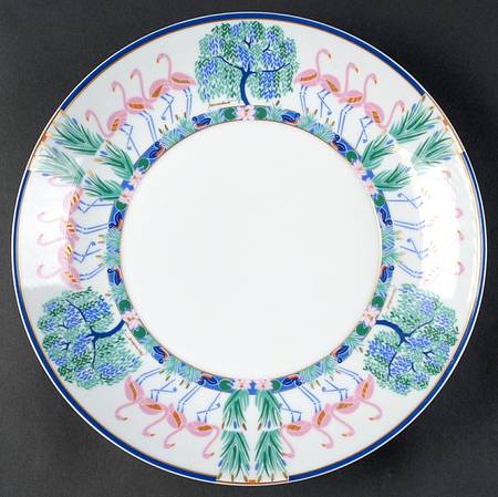 Flamants Roses Deep Round Platter