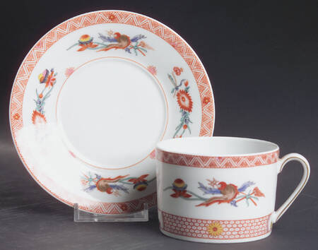 Fou Tcheou Flat Cup & Saucer Set