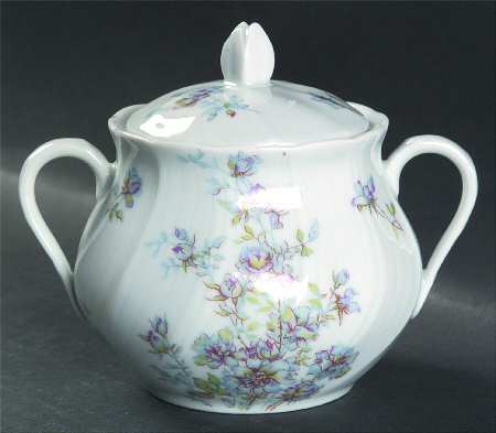 Gabrielle Sugar Bowl & Lid by Bernardaud