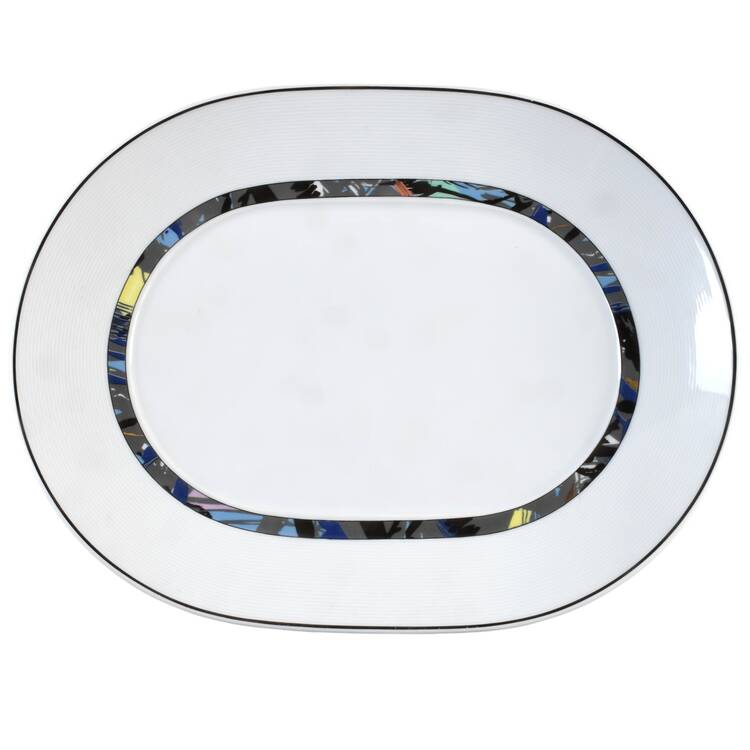 Galaxie 13" Oval Serving Platter