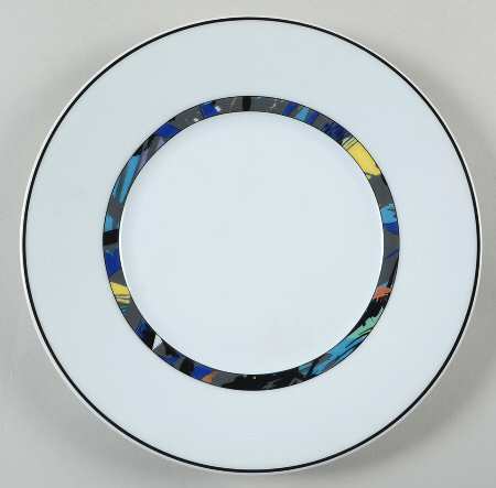 Galaxie Salad Plate by Bernardaud