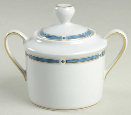 Gemme Bleu Mini Sugar Bowl & Lid
