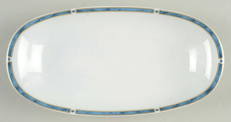 Gemme Bleu Relish by Bernardaud