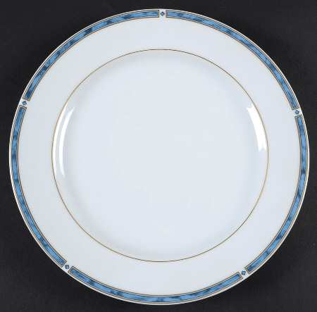 Gemme Bleu Salad Plate by Bernardaud
