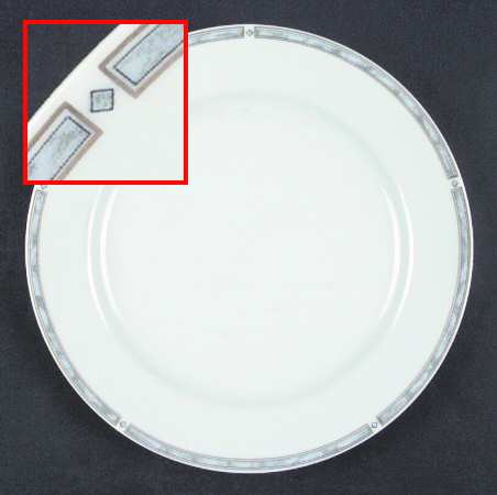 Gemme Gris Salad Plate
