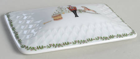 Grenadiers Lid for Trinket Box by Bernardaud