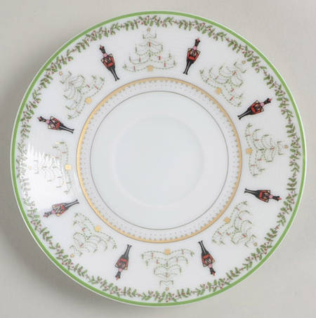 Grenadiers Saucer for Demitasse Cup by Bernardaud