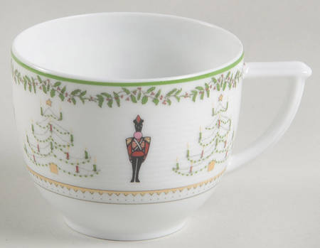 Grenadiers Flat Demitasse Cup by Bernardaud